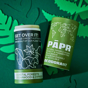 PAPER COSMETICS - Coastal Forests - Cedarwood & Cypress - Deodorant