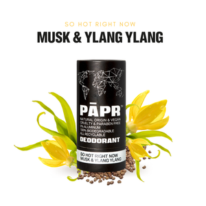 PAPER COSMETICS - So Hot Right Now - Herbal Musk - Deodorant